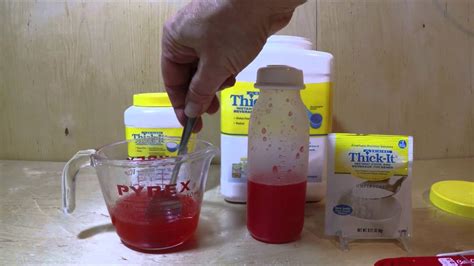 testing thickness of liquid|how to thicken liquids.